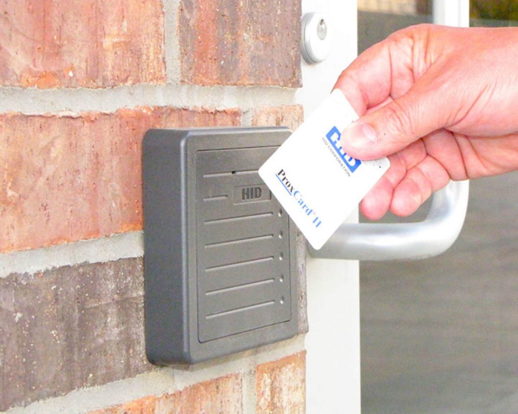 Access Control with card entry